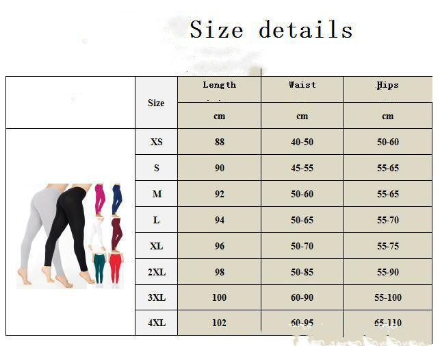 Women's Solid Color Leggings