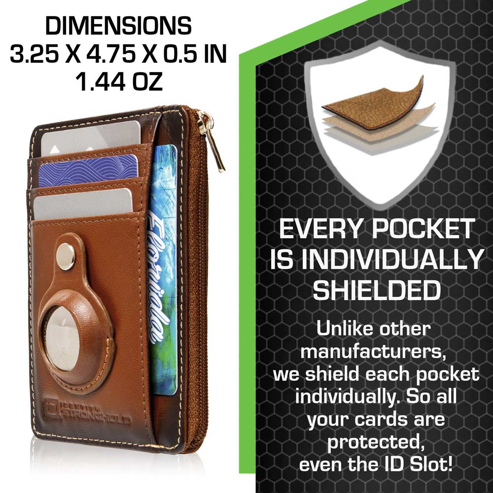 RFID Secure Slim Voyager AirTag Wallet