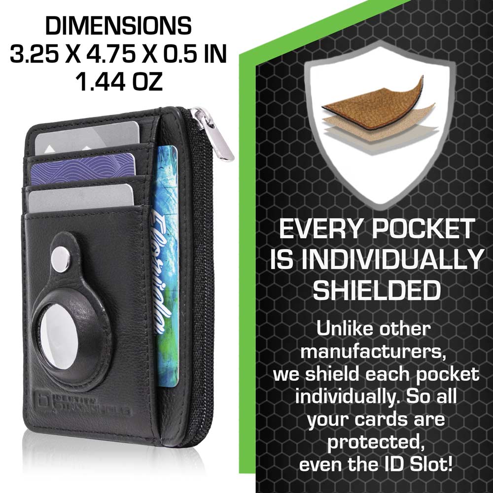 RFID Secure Slim Voyager AirTag Wallet