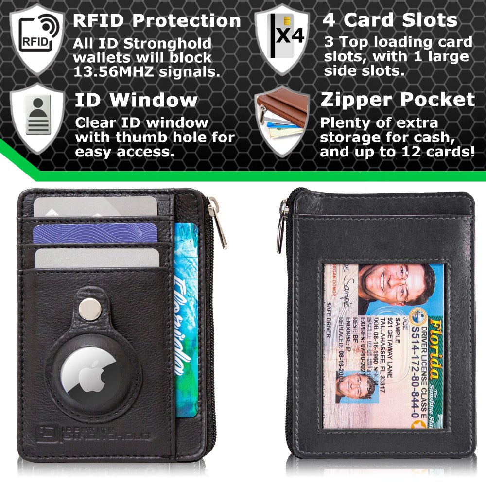 RFID Secure Slim Voyager AirTag Wallet