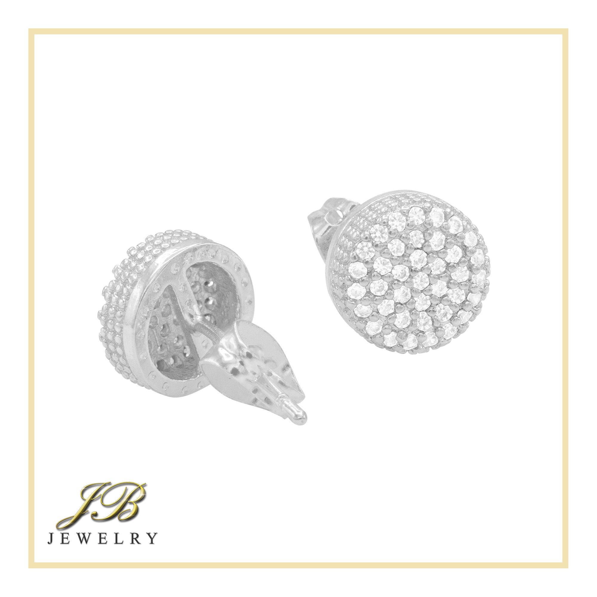 14K Gold Filled Cubic Zirconia Stud Earrings