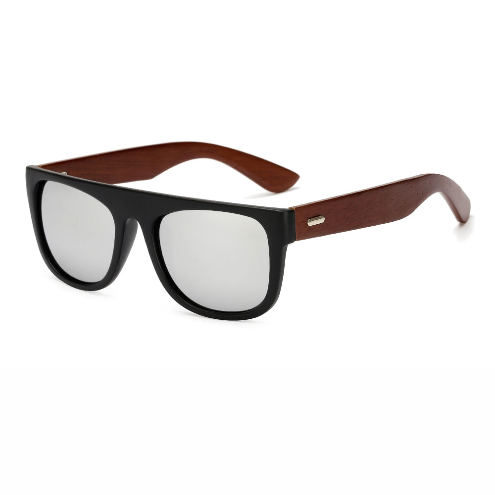 Handmade Bamboo arms Sunglasses Black Sunglasses