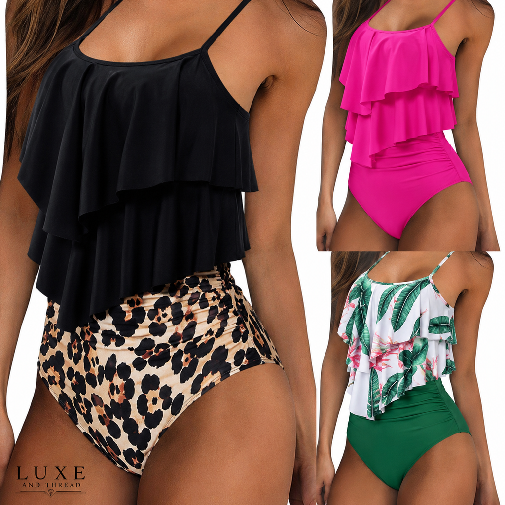 Women's Ruffled Bikini Swimsuit