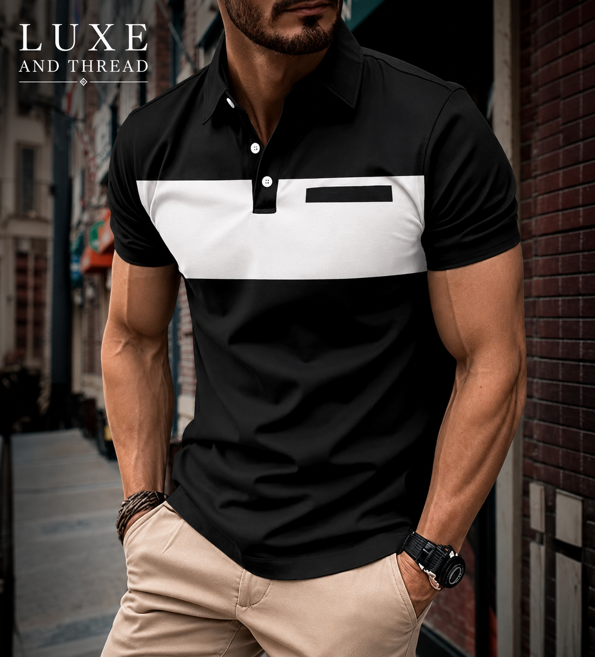 Men's Short Sleeve Polo Shirt