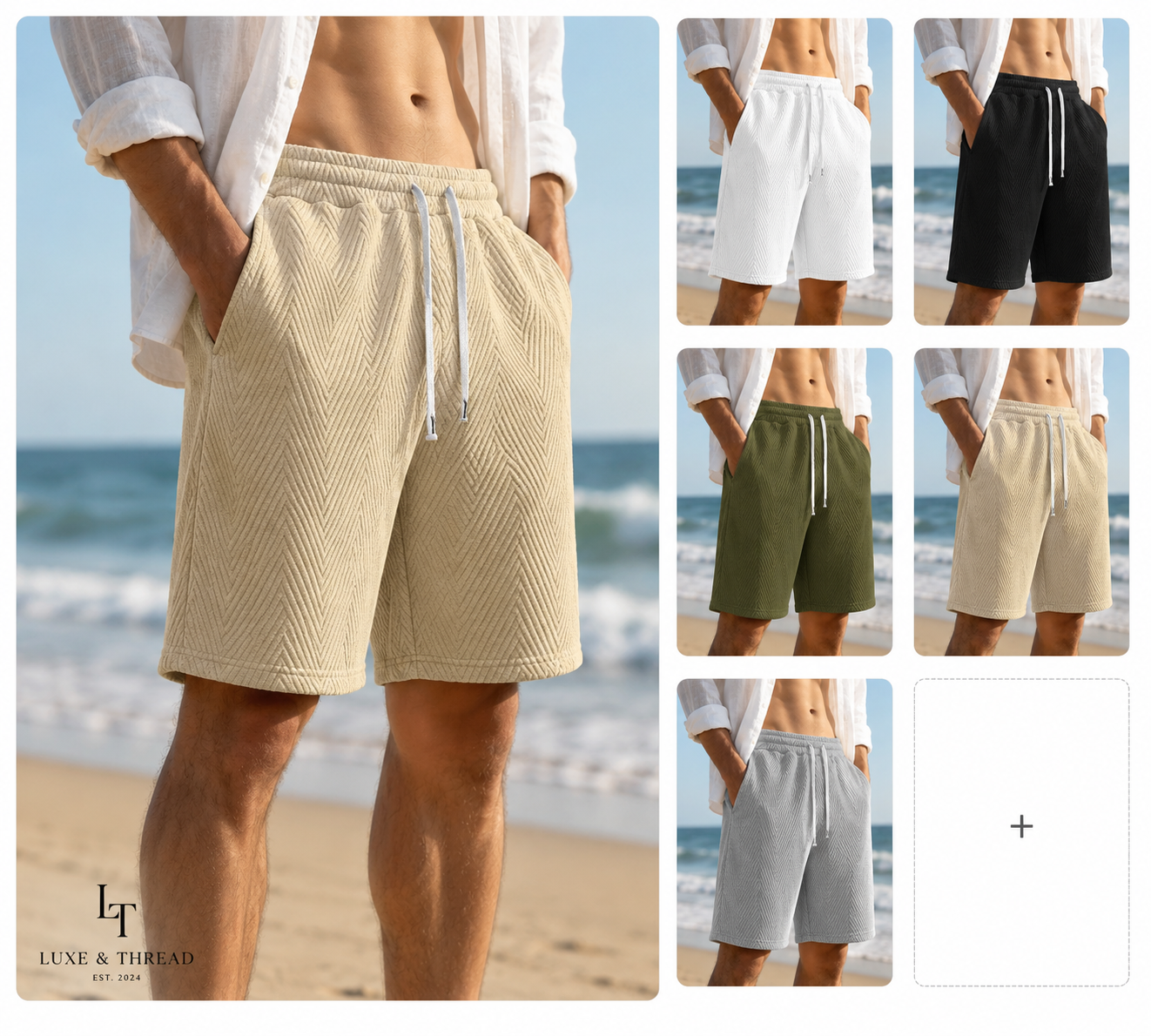 Men's Performance Twill Casual Shorts
