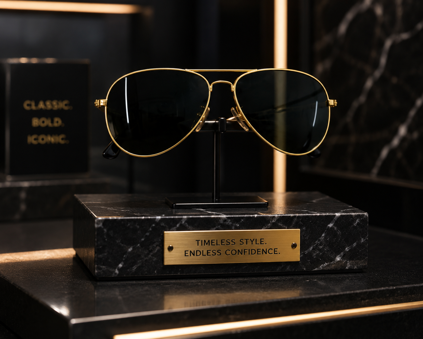 Classic Aviator Sunglasses