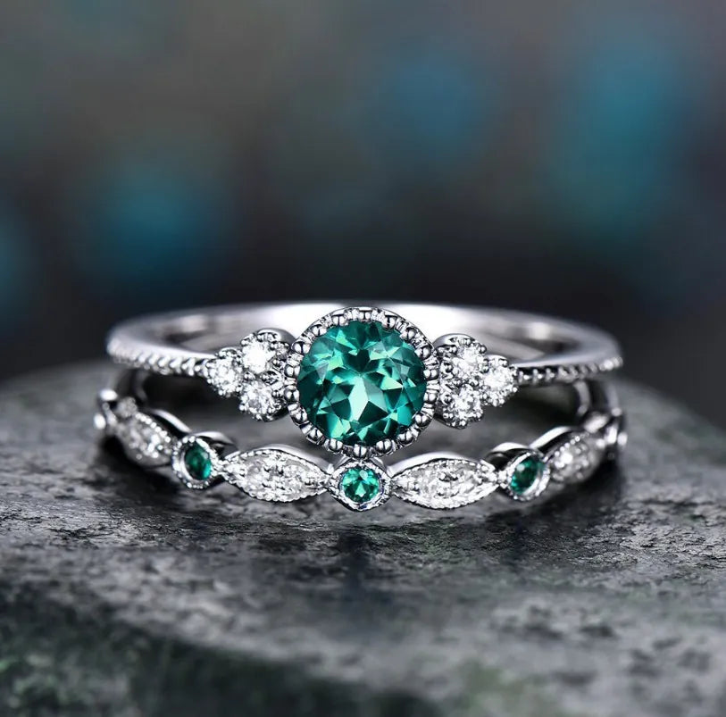Vintage Cubic Zirconia Ring