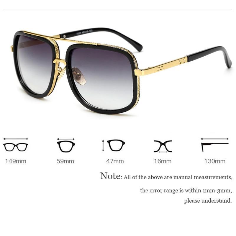 Oversized Polarized Sunglasses