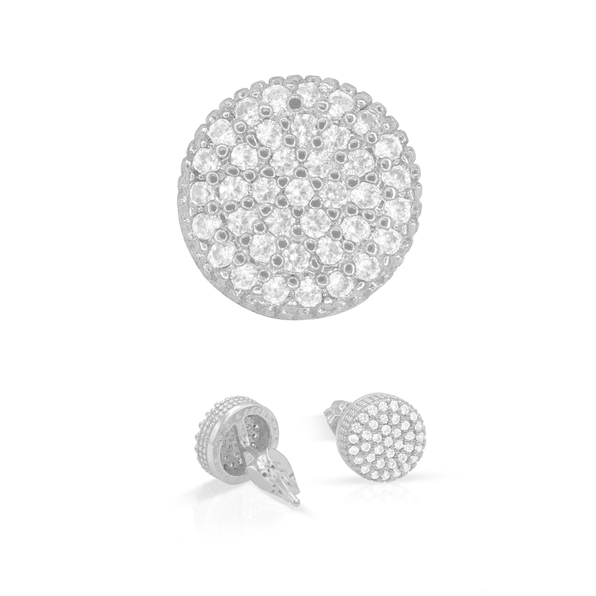 14K Gold Filled Cubic Zirconia Stud Earrings