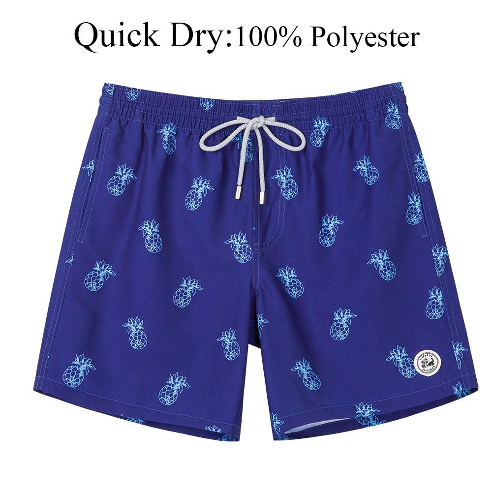 Men's Beach Shorts Quick Dry Boardshorts Swimming Trunks