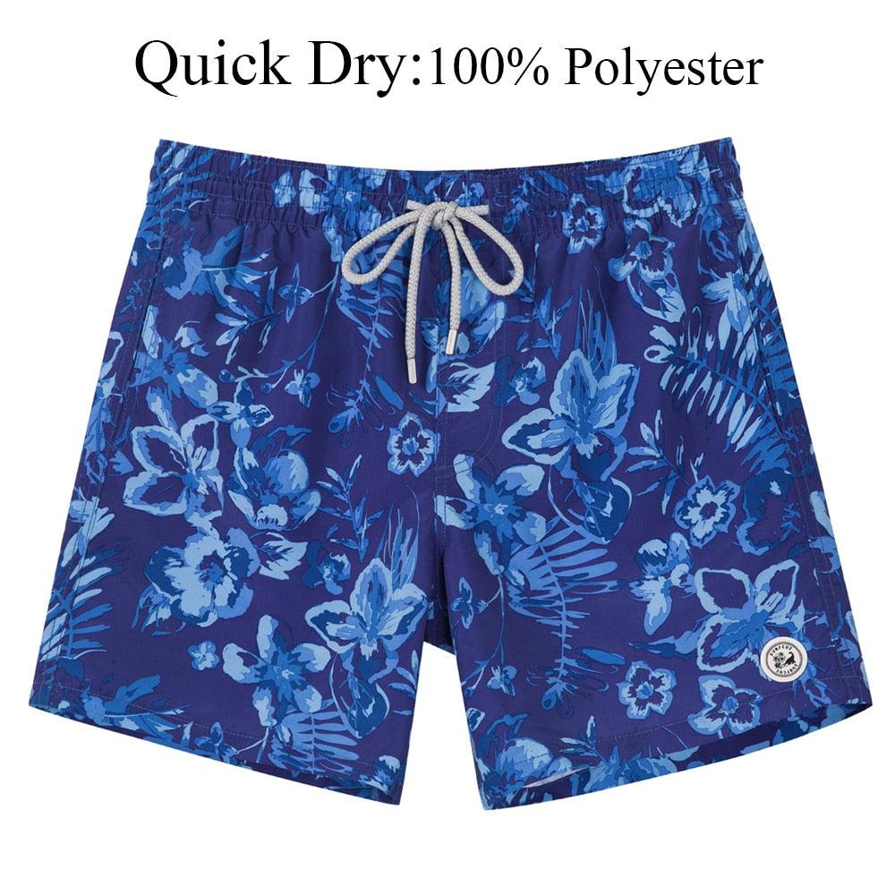 Men's Swim Shorts Quick Dry Beach Board Shorts