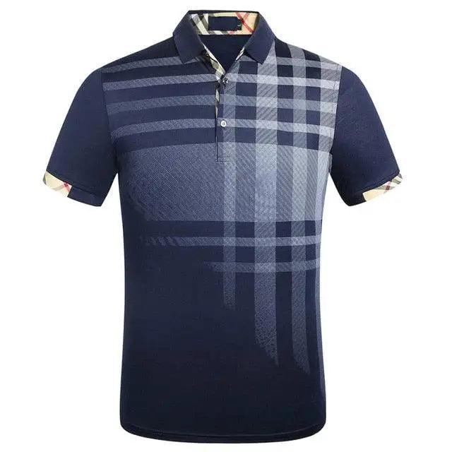 New Men's Polo Shirt Men Soft Cotton Short Sleeve Shirt