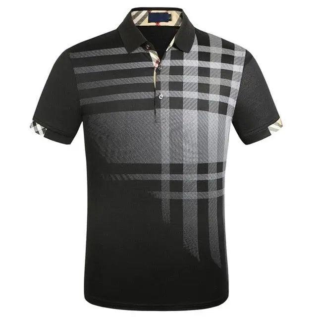New Men's Polo Shirt Men Soft Cotton Short Sleeve Shirt