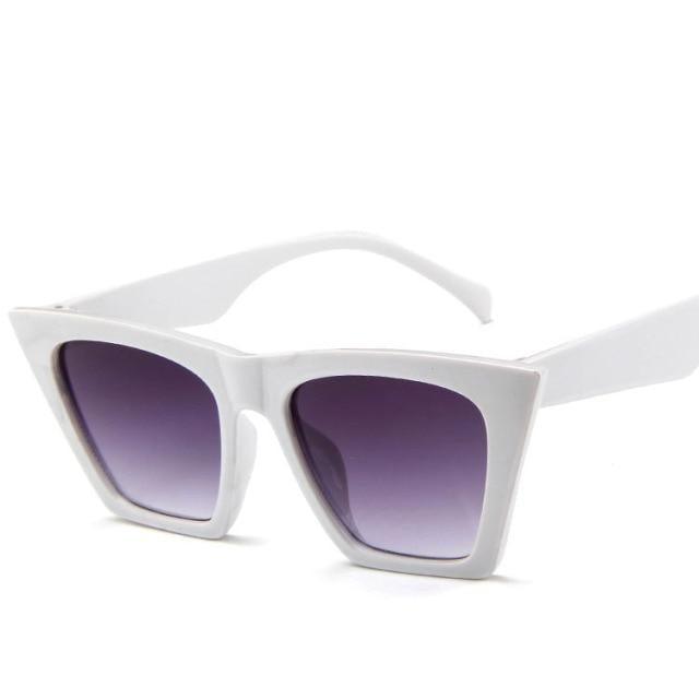 Retro Aviator Oversized Square Sunglasses – UV400