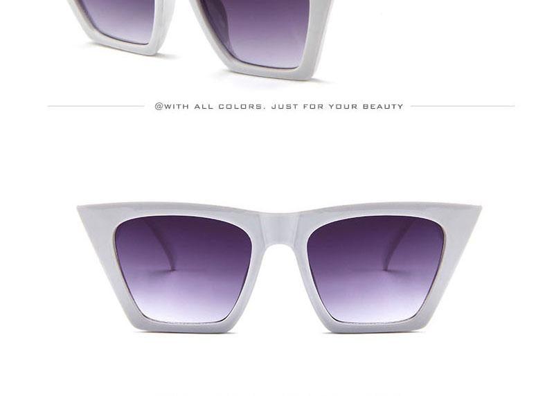 Retro Aviator Oversized Square Sunglasses – UV400