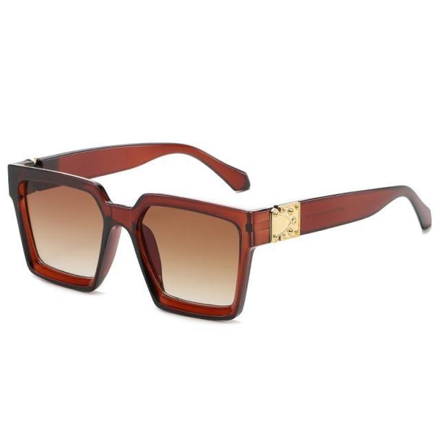 Oversized Square Sunglasses for Women