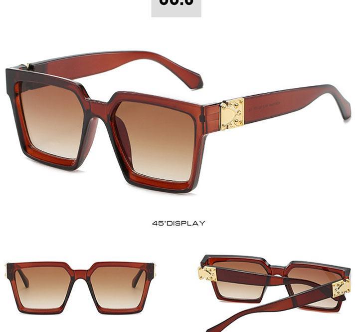 Oversized Square Sunglasses for Women