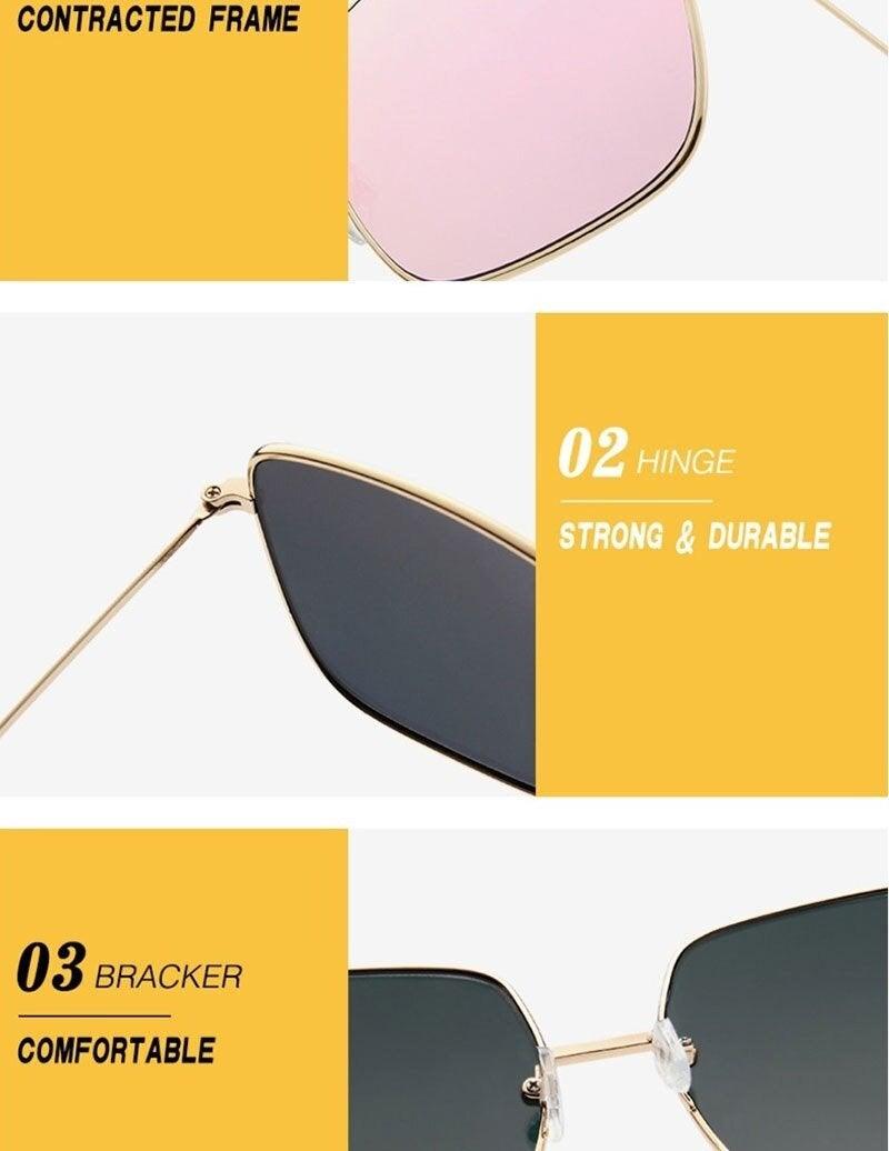 Luxury Square Sunglasses for Women