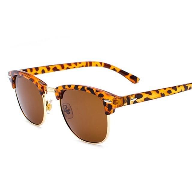 Vintage Polarized Square Sunglasses
