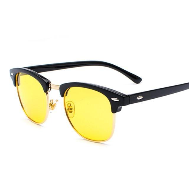 Vintage Polarized Square Sunglasses