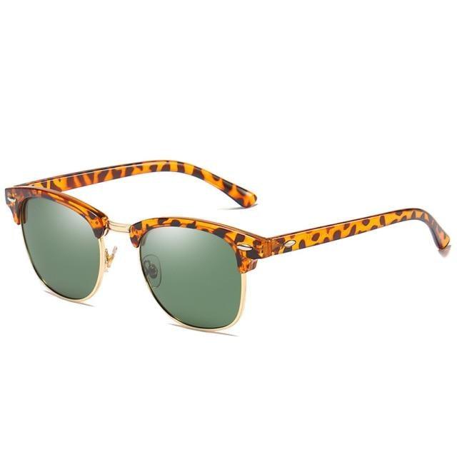 Vintage Polarized Square Sunglasses