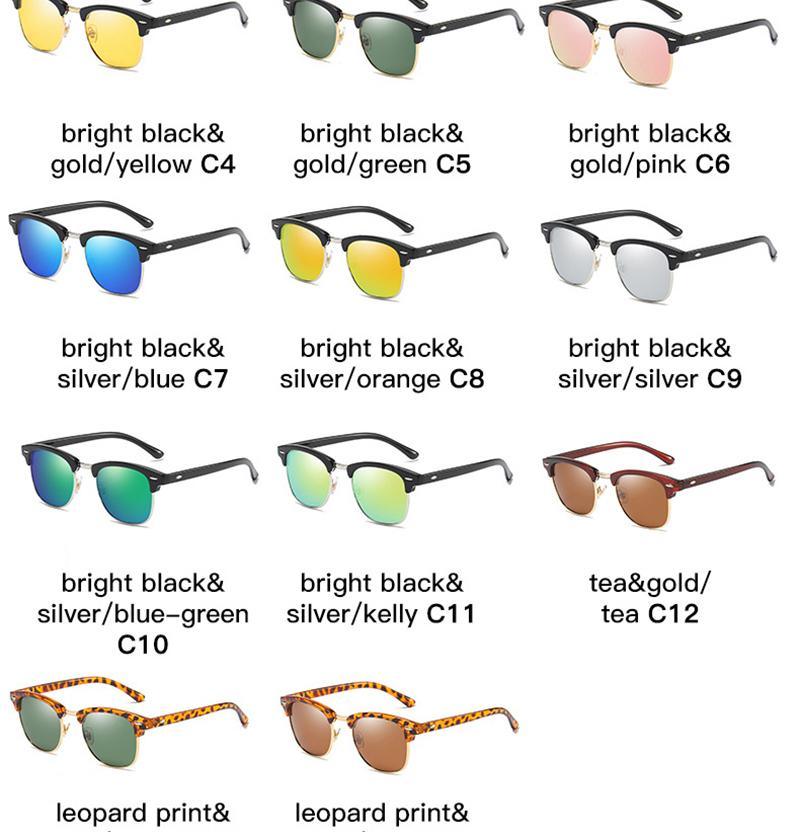 Vintage Polarized Square Sunglasses