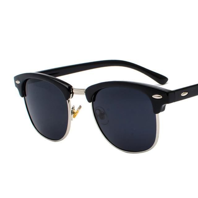 Vintage Polarized Square Sunglasses