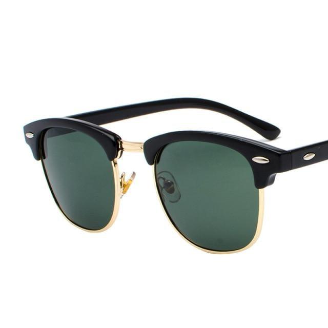 Vintage Polarized Square Sunglasses