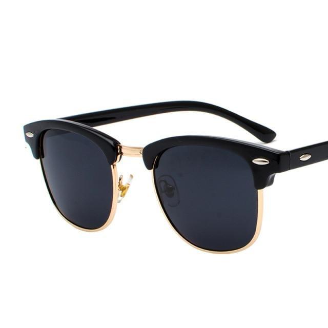 Vintage Polarized Square Sunglasses