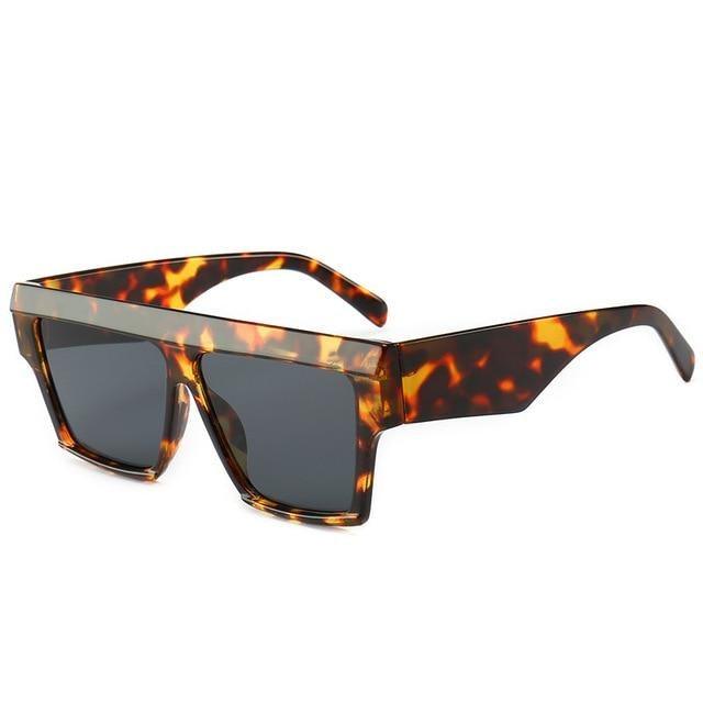 Flat Top Square Gradient Sunglasses