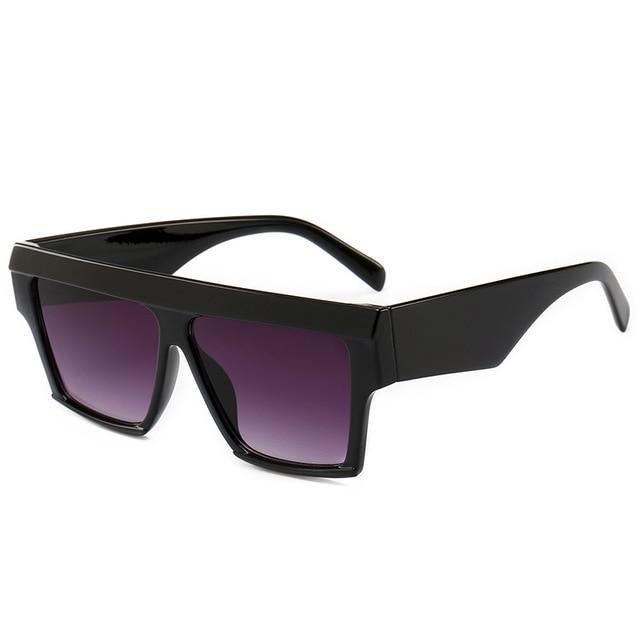 Flat Top Square Gradient Sunglasses