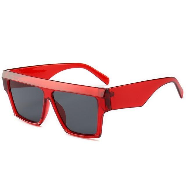 Flat Top Square Gradient Sunglasses